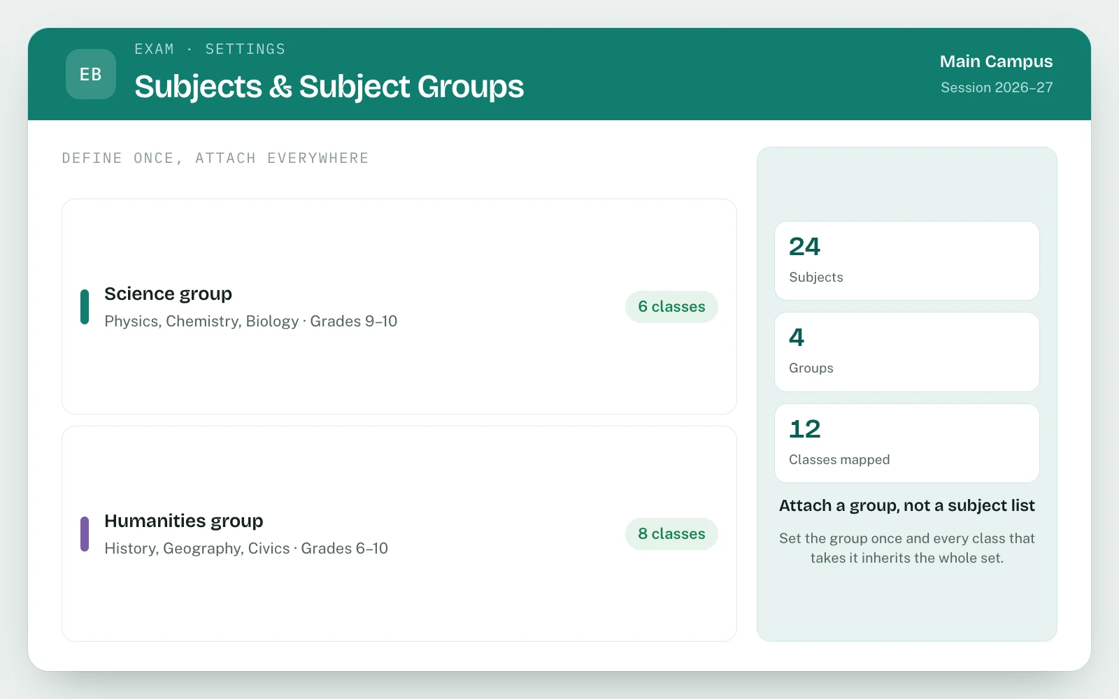 Examinations & Results in EDUBase (4 of 5)